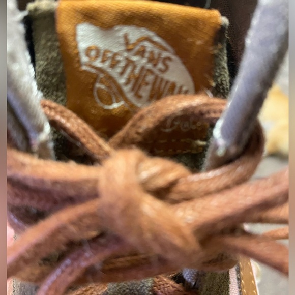 VANS OFF THE WALL SK8 SNEAKERS HIGH TOP UNIZEX MENS 8.5 WOMENS 10 gently loved - Picture 7 of 9